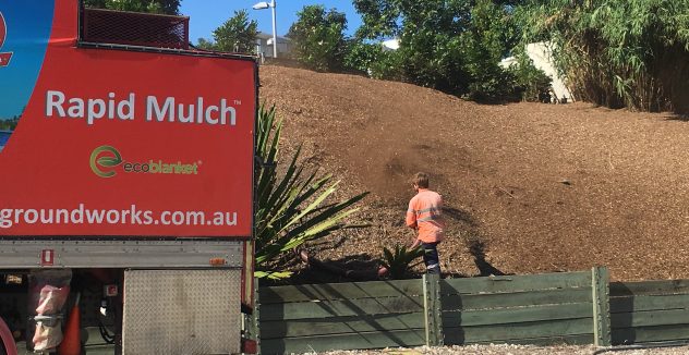 Nature Mulch for Roma Street Parklands